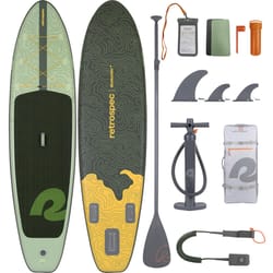Retrospec Weekender 2 PVC Inflatable Wild Spruce Paddleboard 6  H X 32  W X 126  L