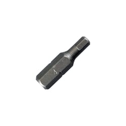 Best Way Tools Hex 4 mm X 1 in. L Tamper-Proof Security Bit Carbon Steel 1 pc