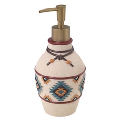 Avanti Linens Navajo Dance Multicolored Plastic Lotion/Soap Dispenser