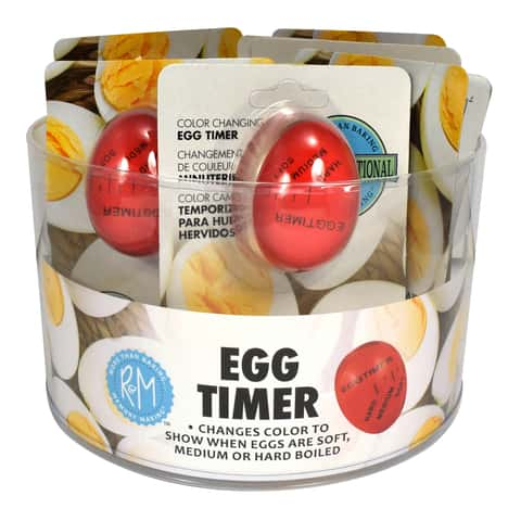 Egg Timers Pro for Cooking Countdown Timer,Soft Hard Boiled Egg Timer That  Changes Color When Done