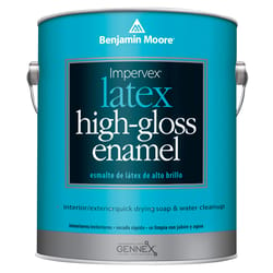 Benjamin Moore Impervex High-Gloss Base 1 Enamel Exterior and Interior 1 gal