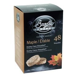 Paquete de 48 briquetas de madera para ahumador de Bradley Technologies,  Alder