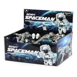 Keycraft Bendy Spaceman Silver