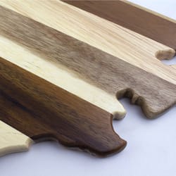 Totally Bamboo Rock & Branch 17.99 in. L X 7.99 in. W X 0.6 in. Wood Serving & Cutting Board