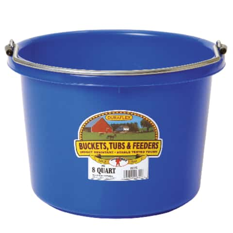 Miller 20 Quart Plastic Better Bucket - Blue