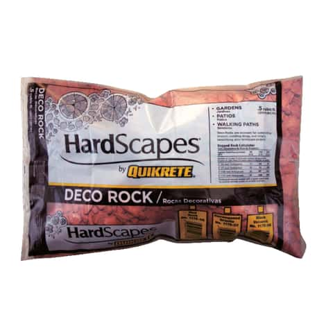 EARTHESSENTIALS BY QUIKRETE Autumn Red Stone 0.5-cu ft 45-lb Red Decorative  Rock in the Landscaping Rock department at