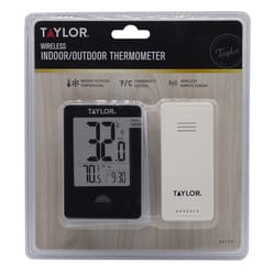 Taylor Thermometer, Indoor/Outdoor, Wired