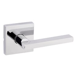 Kwikset Signature Series Halifax Lever Square Polished Chrome Passage Lever Right or Left Handed