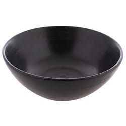 Karma Black Wood Bowl 11 in. D 1 pk