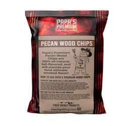 Papa's All Natural Pecan Wood Smoking Chips 192 cu in