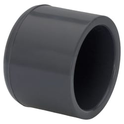 Charlotte Pipe Schedule 80 3/4 in. Slip X 3/4 in. D Socket PVC Cap 1 pk