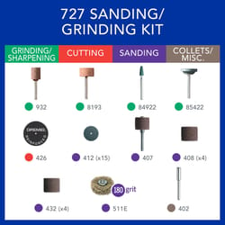 Dremel Sanding and Grinding Kit 31 pc