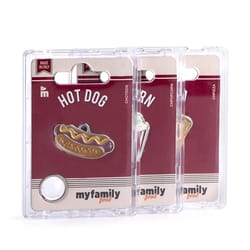 MyFamily Food Red Chili Pepper Metal Dog Pet Tags Medium