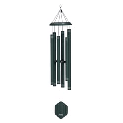 Arabesque Emerald Aluminum 50 in. Wind Chime