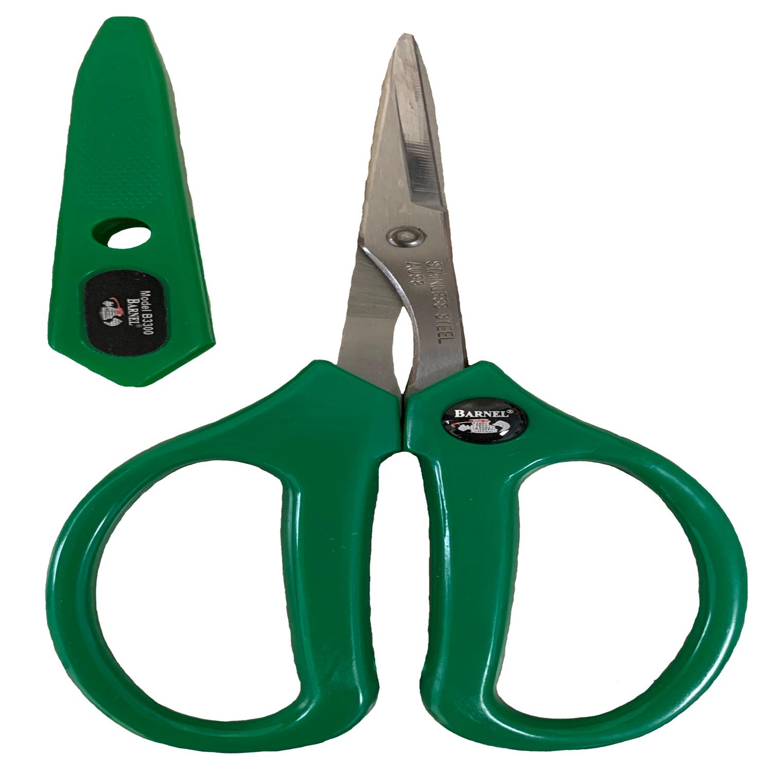 Barnel B3300 3.25 in. Stainless Steel Serrated Garden Scissors Mfr ...
