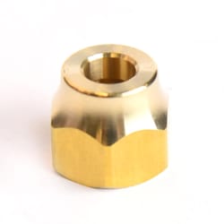 ATC 1/4 in. Flare X 1/4 in. D CTS Brass Forged Flare Nut