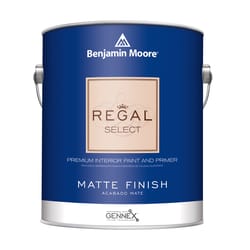 Benjamin Moore Regal Select Matte Base 1 Paint and Primer Interior 1 gal