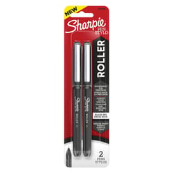 Sharpie Black Retractable Rollerball Pen 2 pk