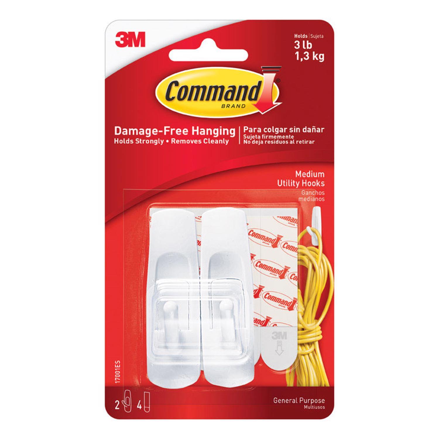 3M Command Black Large Picture Hanging Strips 16 lb 4 pk - Ace Hardware