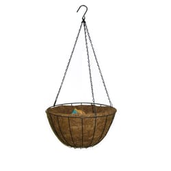 Panacea Steel Hanging Basket Green