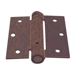 Ace 3.5 in. L Tuscan Bronze Self Closing Hinge 1 pk