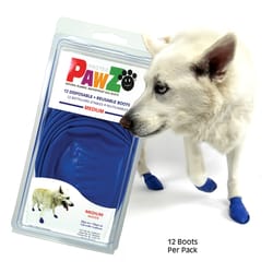 PawZ Blue Dog Boots Medium