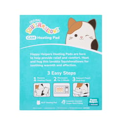 Squishmallows Heating Pad Multicolored 10 in. W X 12 in. L