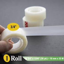 Bazic Products 3/4 in. W X 1296 in. L Invisible Tape Refill