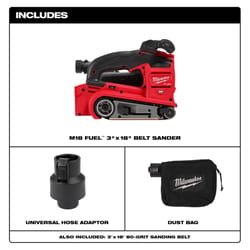 Milwaukee M18 FUEL 3 in. W X 18 in. L Cordless Belt Sander Tool Only