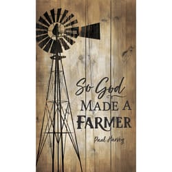 P Graham Dunn 24 in. H X 7/8 in. L Weathered Multicolored Wood Wall Sign