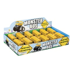 Toysmith Monster School Bus Black/Yellow