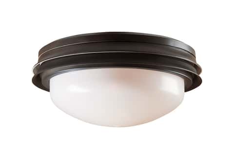 White Globe Ceiling Fan Light Kit