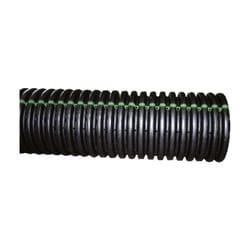 Advanced Drainage Systems 3 in. D X 10 ft. L Polyethylene Slotted Single Wall Perforated Drain Pipe