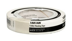 Tartan  0.94 in. W x 60.1 yd. L Tan  High Strength  Masking Tape  1 pk 