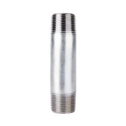 STZ Industries 2 in. MIP each X 2 in. D MIP Galvanized Steel 5 in. L Nipple