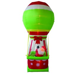 Celebrations Santa In Hot Air Balloon 9 ft. Inflatable