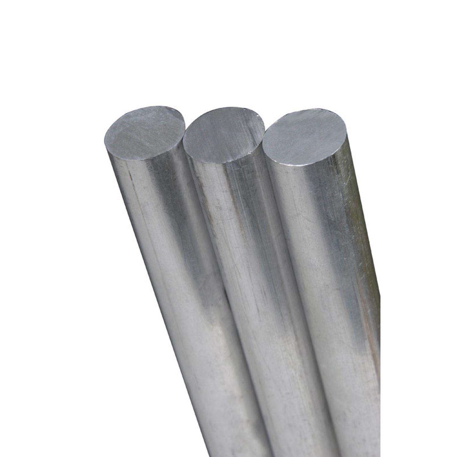 K&S 1/8 in. D X 12 in. L Stainless Steel Unthreaded Rod