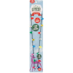 Lotsa Lites Christmas Flashing Holiday Bulb Necklace 1 pk