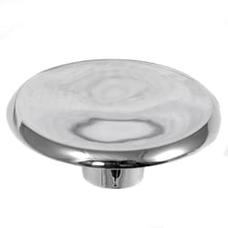 Laurey Modern Standards Round Cabinet Knob 1-3/4 in. D Polished Chrome 1 pk