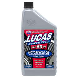 Lucas Oil Products V-Twin 50 WT Synthetic Motor Oil 1 qt 1 pk