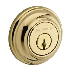 Baldwin Reserve Polished Brass Brass Double Cylinder Deadbolt