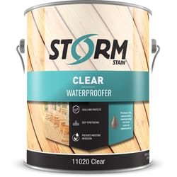 Storm System Transparent Clear Water-Based Penetrating Waterborne Exterior Stain 1 gal