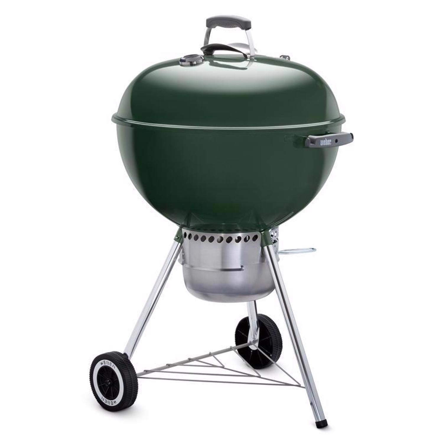 Weber 22 in. Original Kettle Premium Charcoal Grill Green Sansujyuku sansujyuku.com