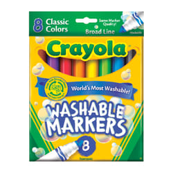 Crayola Color Max Assorted Broad Tip Markers 8 pk