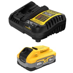 DeWalt 20V MAX XR POWERSTACK DCBP520C 5 Ah Lithium-Ion Battery and Charger Starter Kit