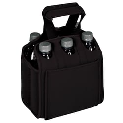 Oniva Six Pack Beverage Carrier Black 125 qt Cooler Tote