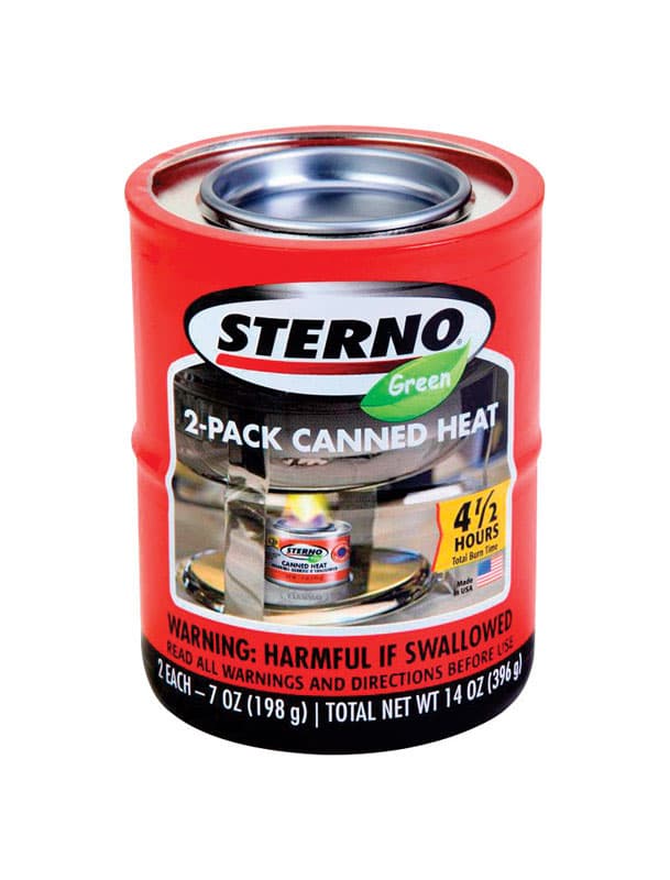 UPC 076642205028 product image for Sterno Green Cooking Fuel 4.38 in. H x 3.38 in. W x 3.38 in. L 2 pk | upcitemdb.com