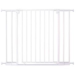 North States White Metal Expandable Baby Gate 1 pk