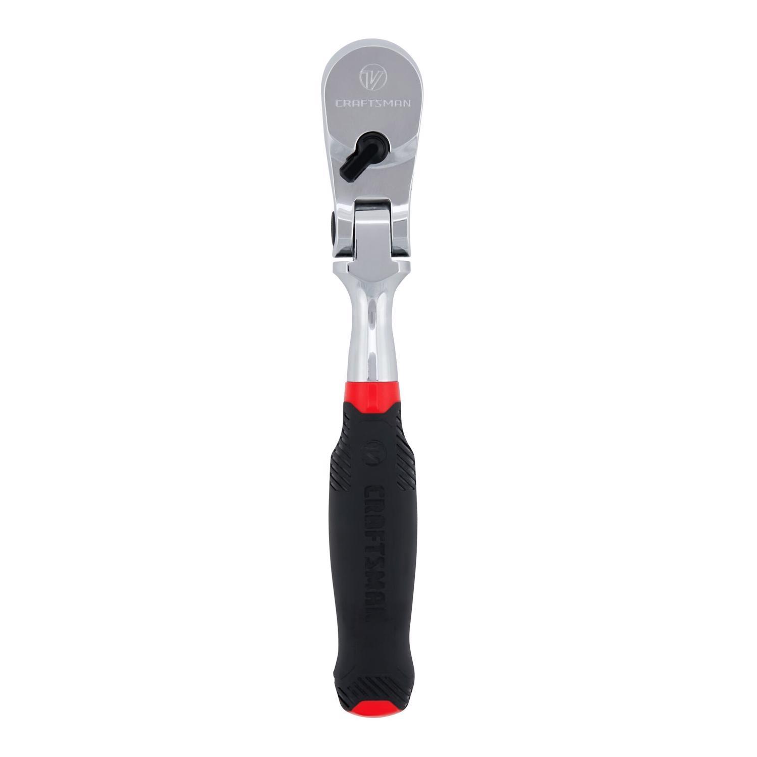 Craftsman V-Series 3/8 in. drive Comfort Grip Flex Head Ratchet 96 teeth Uae Electronic uaeelectronic.com
