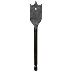 Century Drill & Tool Lazer Spade 1 in. X 6 in. L High Speed Steel Spade Bit Hex Shank 1 pc